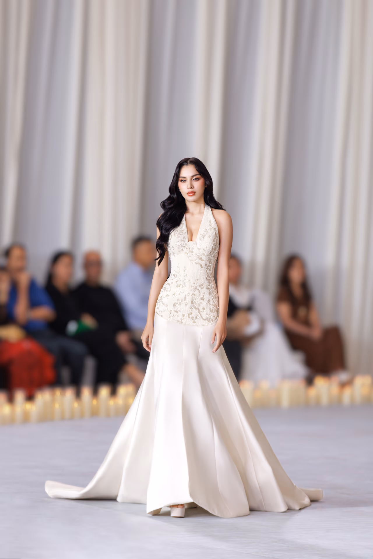 THE BEADED HALTER & ARCHITECTURAL TRAIN